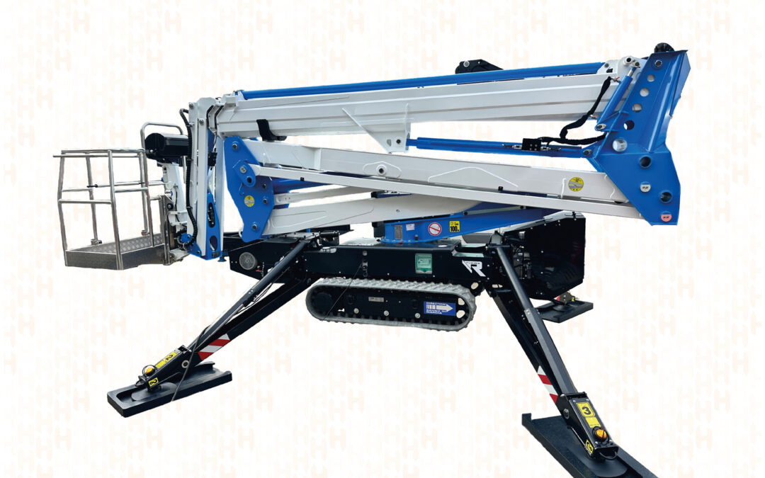 21S – Nacelle araignée double pantographe + télescopique + JIB