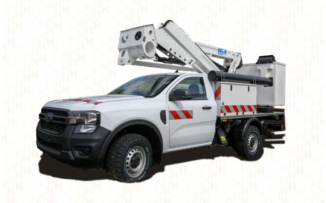 16A SPEED SUR PICK-UP – Nacelle articulée compacte et polyvalente